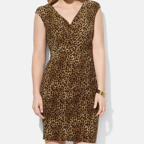 Ralph Lauren Leopard Print Dress - Picture 6 of 6